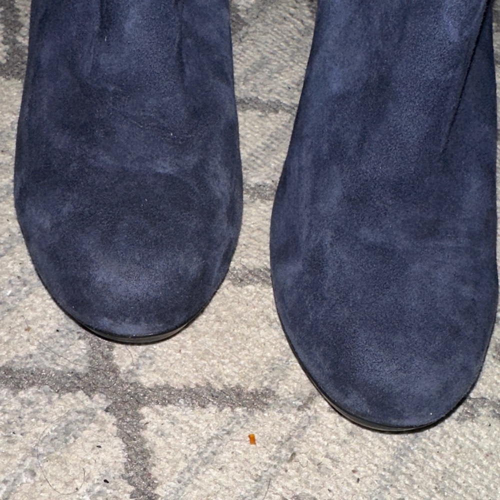 GEOX Women’s Navy Suede Ankle Boots
